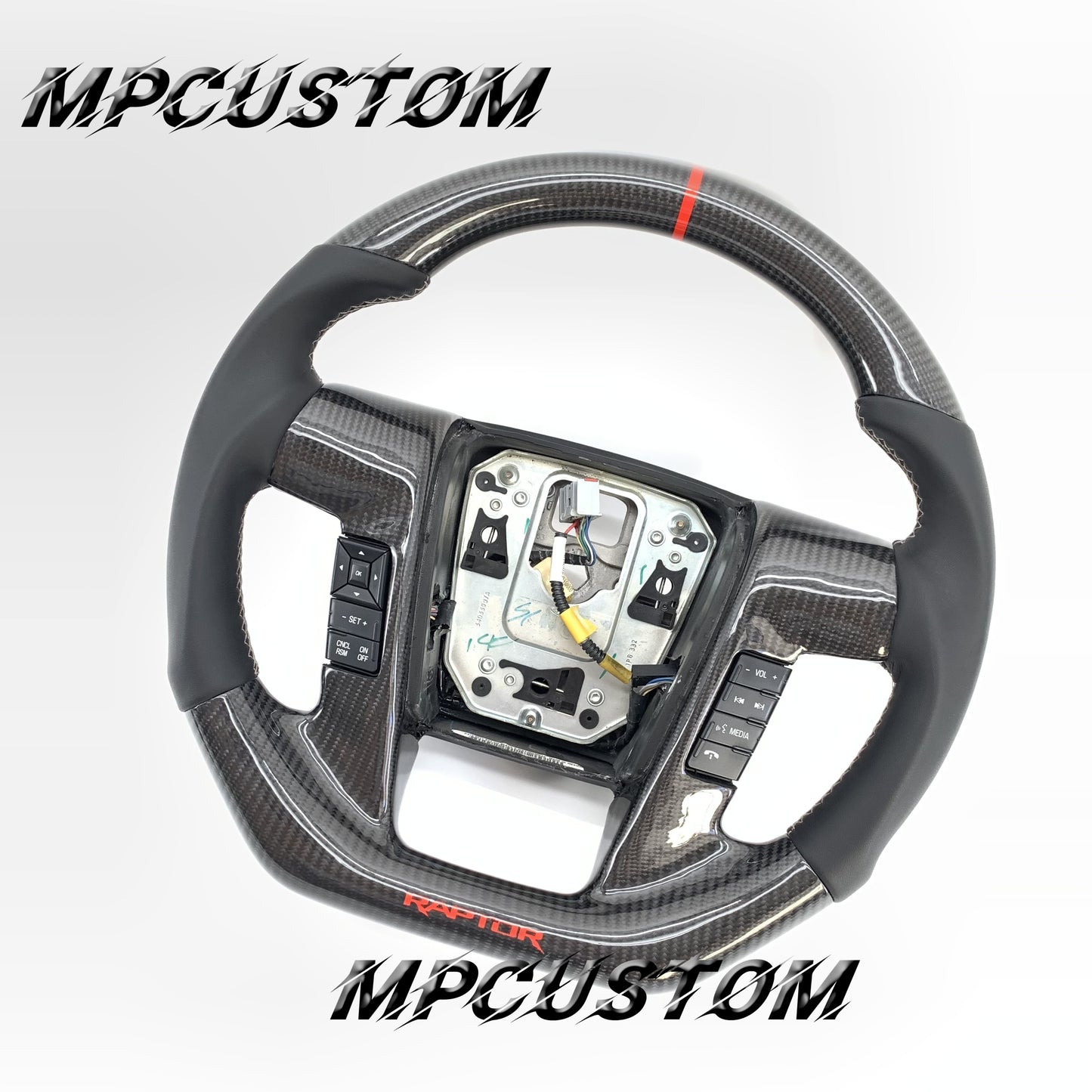 Mpcustom for Ford raptor 2015-2017 carbon fiber steering wheel
