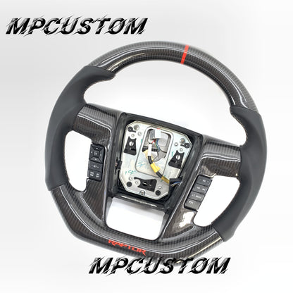 Mpcustom for Ford raptor 2015-2017 carbon fiber steering wheel
