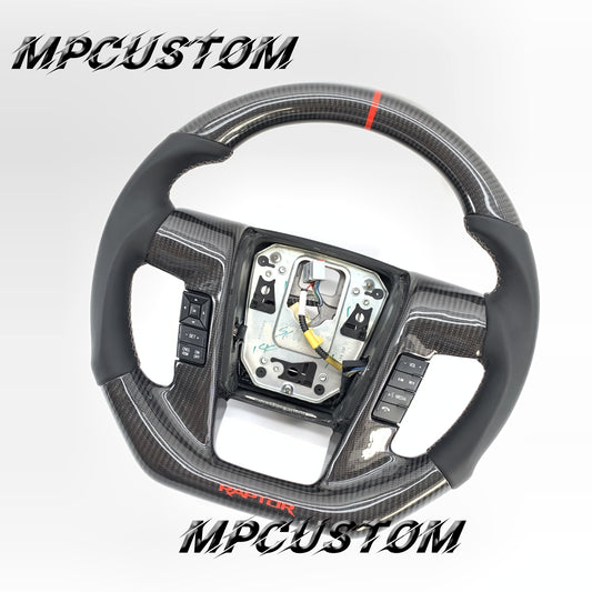 Mpcustom for Ford raptor 2015-2017 carbon fiber steering wheel
