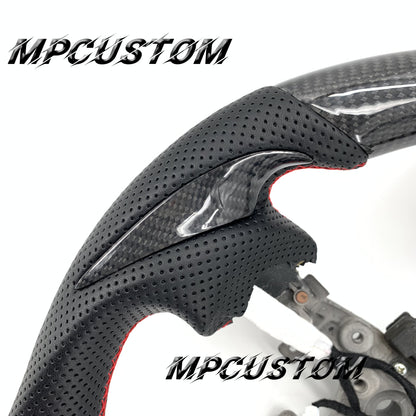 Mpcustom for Nissan 370z Juke z34 carbon fiber steering wheel gloss