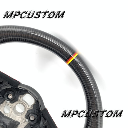 Mpcustom for Audi B9 S3 2017-2020 carbon fiber steering wheel