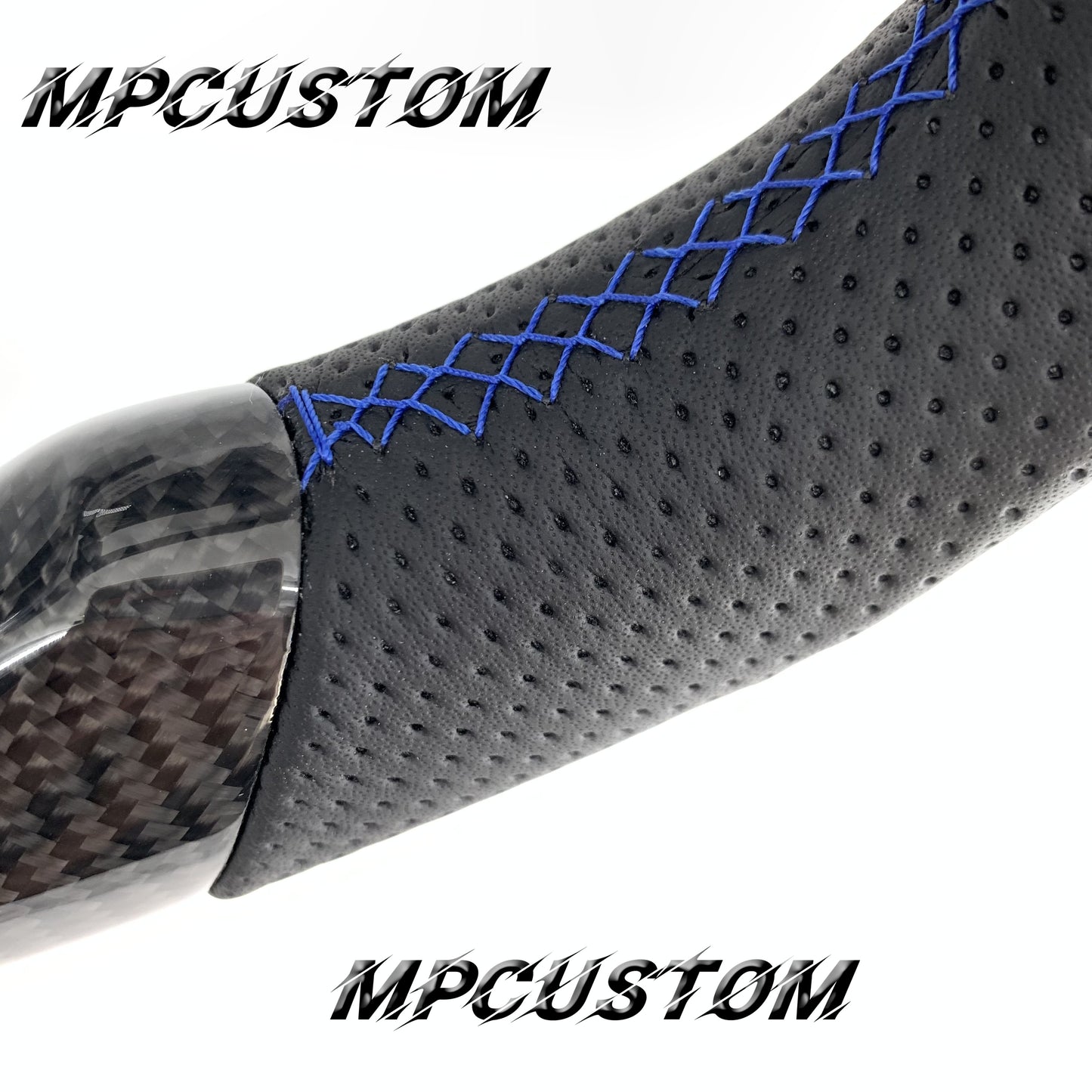 Mpcustom for Infiniti Q50 2014-2017 carbon fiber steering wheel flat bottom
