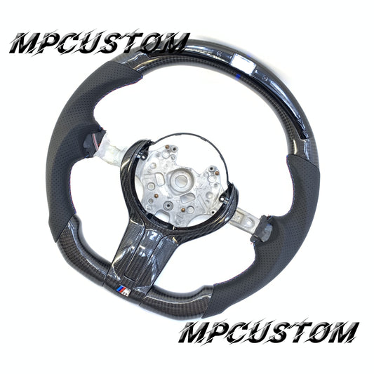 Mpcustom for BMW 5 series F10/F11 carbon fiber steering wheel led