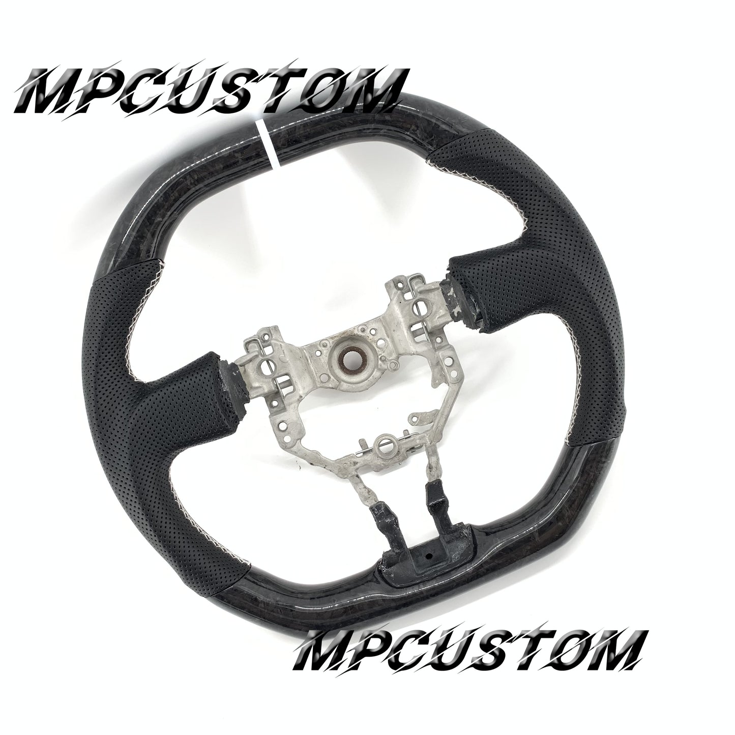 Mpcustom for Toyota 86 BRZ FRS 2013-2016 carbon fiber steering wheel flat top