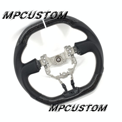 Mpcustom for Toyota 86 BRZ FRS 2013-2016 carbon fiber steering wheel flat top
