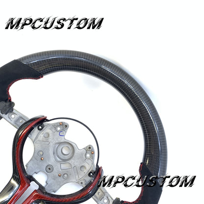 Mpcustom for BMW 3 series F30/F31/F35 carbon fiber steering wheel red stitching
