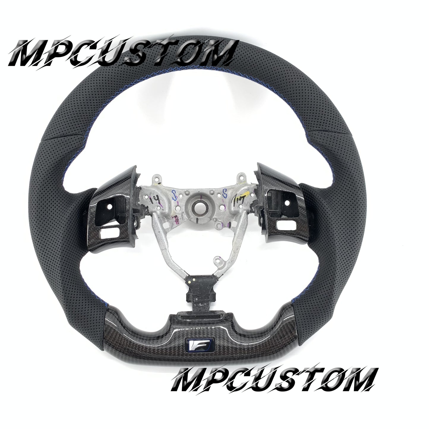 Mpcustom for Lexus IS250 2006-2013 carbon fiber steering wheel flat bottom