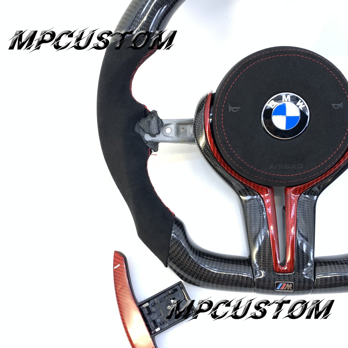 Mpcustom for BMW M2 F87/M3 F80/M4 F82/F83/M5F10/F90 carbon fiber steering wheel