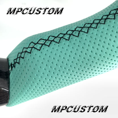 Mpcustom for Acura RDX 2019-2021 carbon fiber steering wheel black stitching