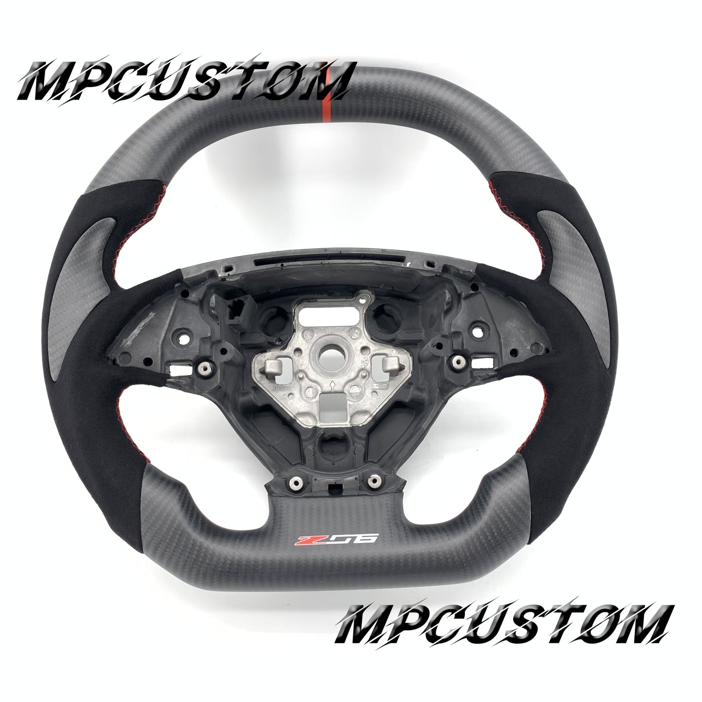 Mpcustom for Chevrolet Corvette C7 2014-2019 carbon fiber steering wheel matte