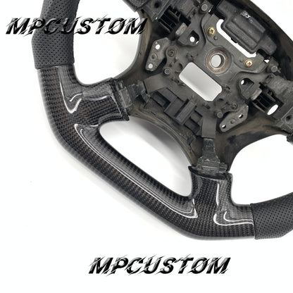 Mpcustom for Honda 7th gen Accord 2003-2007 carbon fiber steering wheel flat bottom