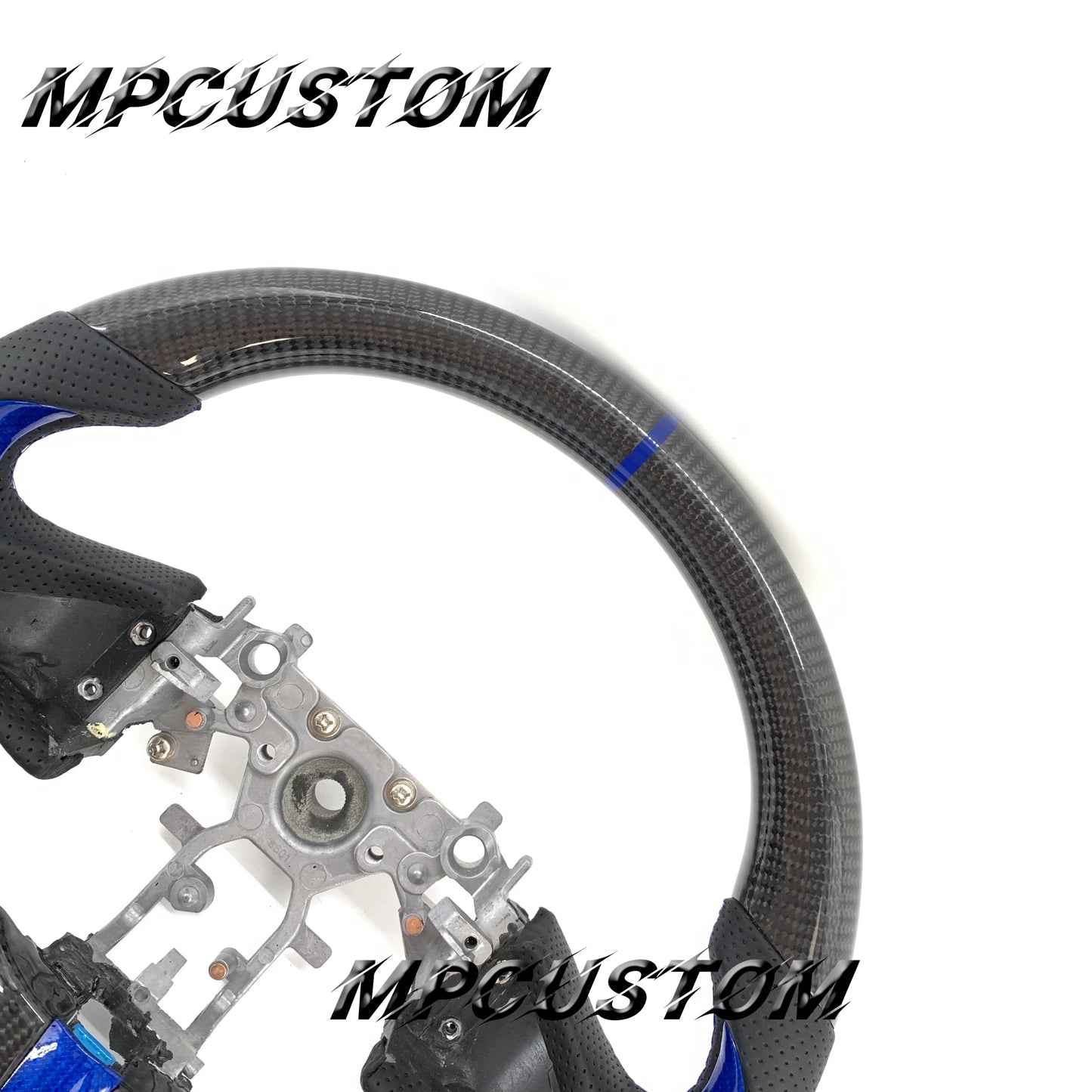 Mpcustom for Infiniti Q50 2014-2017 carbon fiber steering wheel flat bottom