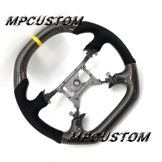 Mpcustom for Ford Mstang 1999-2004 carbon fiber steering wheel flat top