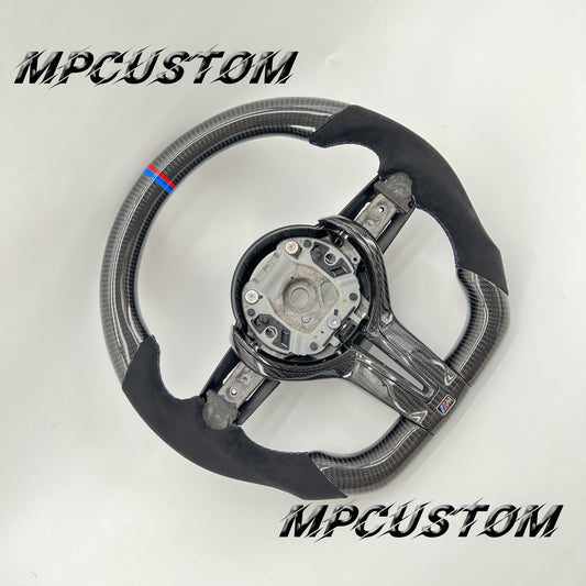 Mpcustom for BMW 2 series F22/F23/F44/F45 carbon fiber steering wheel Alcantara