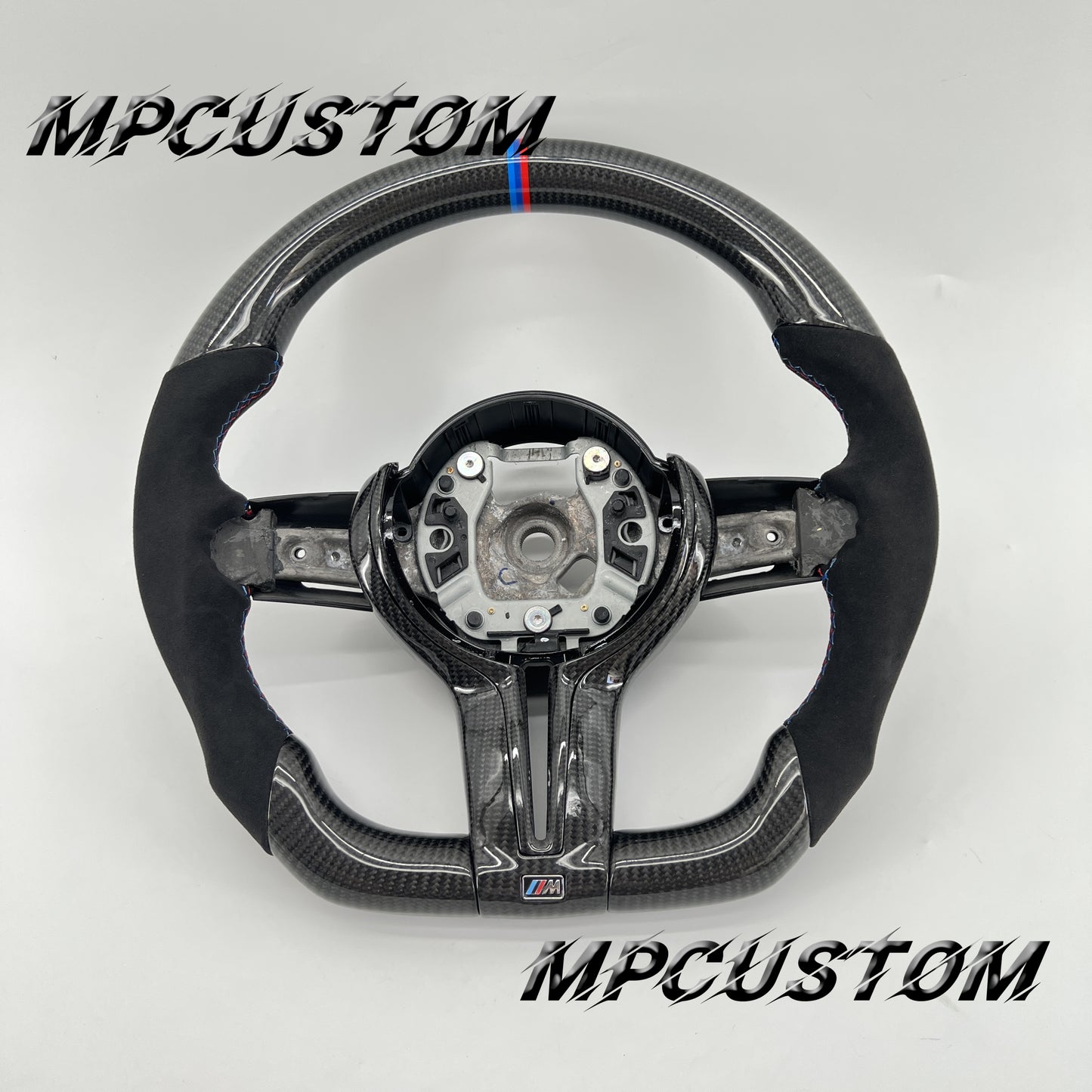 Mpcustom for BMW 3 series F30/F31/F35 carbon fiber steering wheel Alcantara