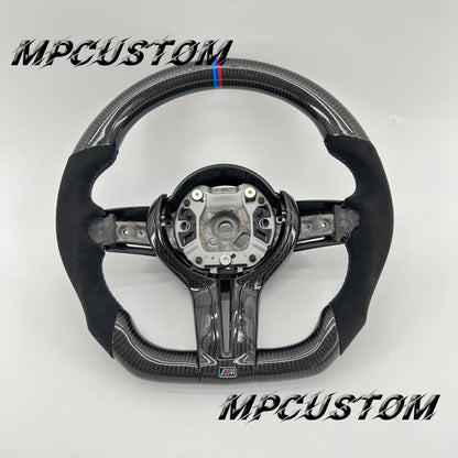 Mpcustom for BMW 3 series F30/F31/F35 carbon fiber steering wheel Alcantara
