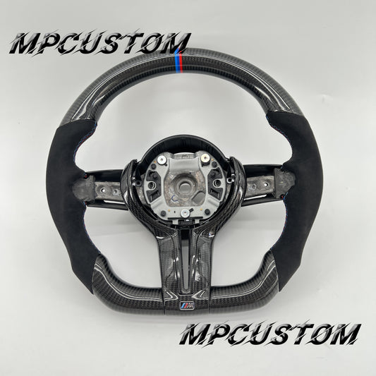 Mpcustom for BMW 3 series F30/F31/F35 carbon fiber steering wheel Alcantara