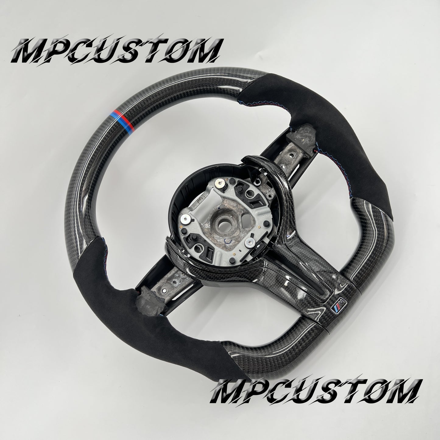 Mpcustom for BMW 6 series F06/F13/F12 carbon fiber steering wheel Alcantara