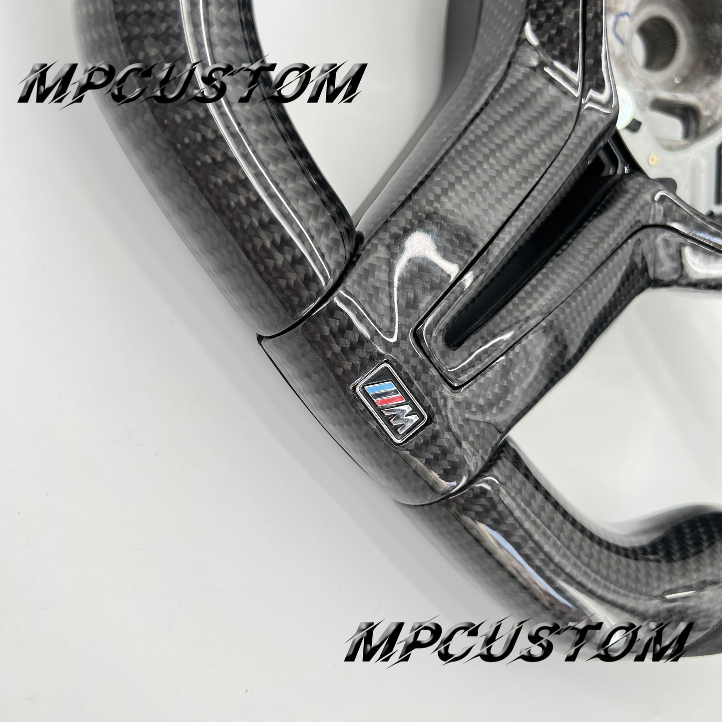 Mpcustom for BMW 6 series F06/F13/F12 carbon fiber steering wheel Alcantara