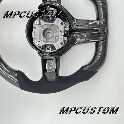 Mpcustom for BMW 2 series F22/F23/F44/F45 carbon fiber steering wheel Alcantara