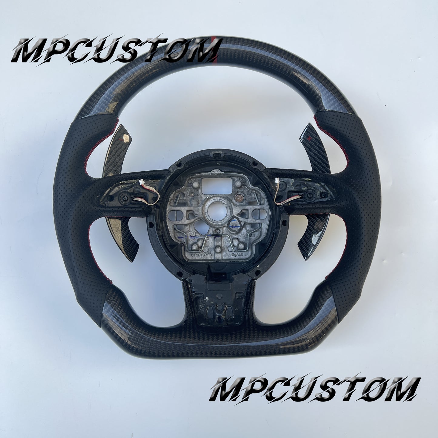 Mpcustom for Audi B8 A6 carbon fiber steering wheel
