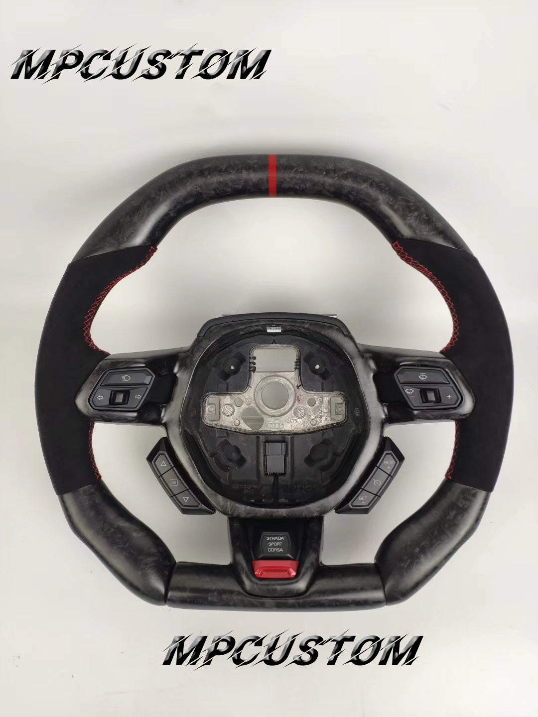 Mpcustom for Lamborghini Huracan 2014-2021 carbon fiber steering wheel matte