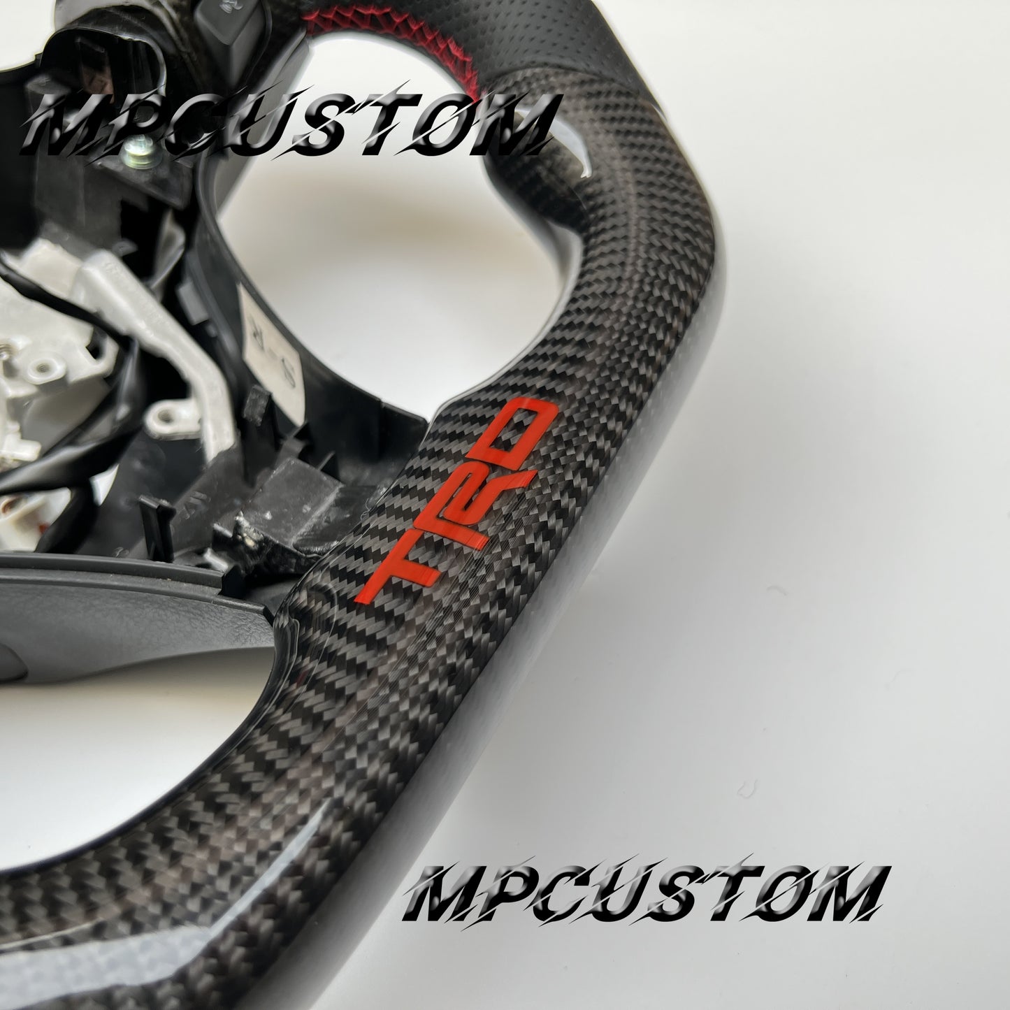 Mpcustom for Toyota Camry Solara Venza 2007-2008 carbon fiber steering wheel gloss