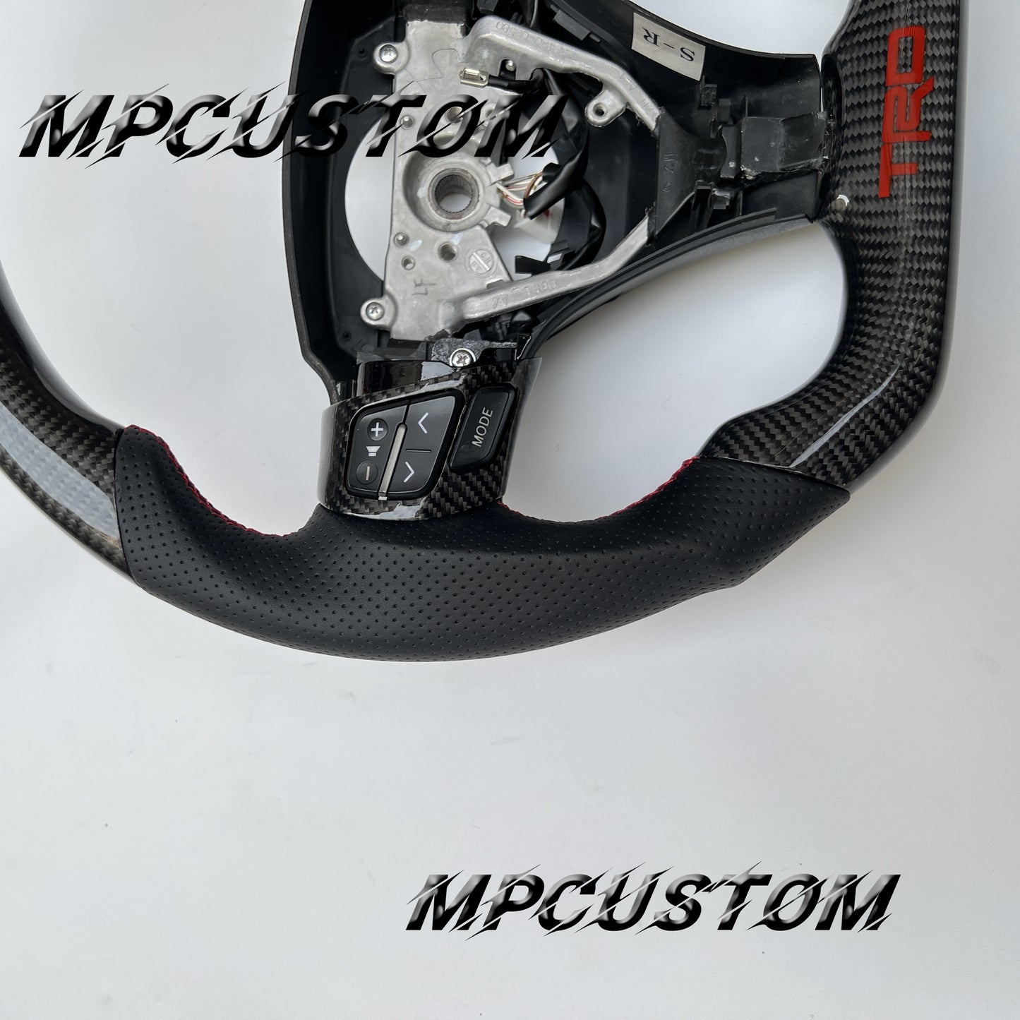 Mpcustom for Toyota Camry Solara Venza 2007-2008 carbon fiber steering wheel gloss