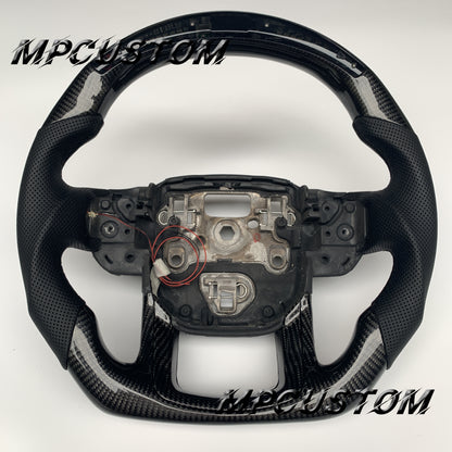 Mpcustom for Land Rover Range Rover carbon fiber steering wheel led