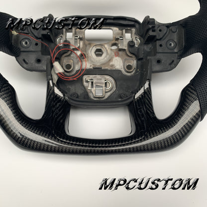 Mpcustom for Land Rover Range Rover carbon fiber steering wheel led