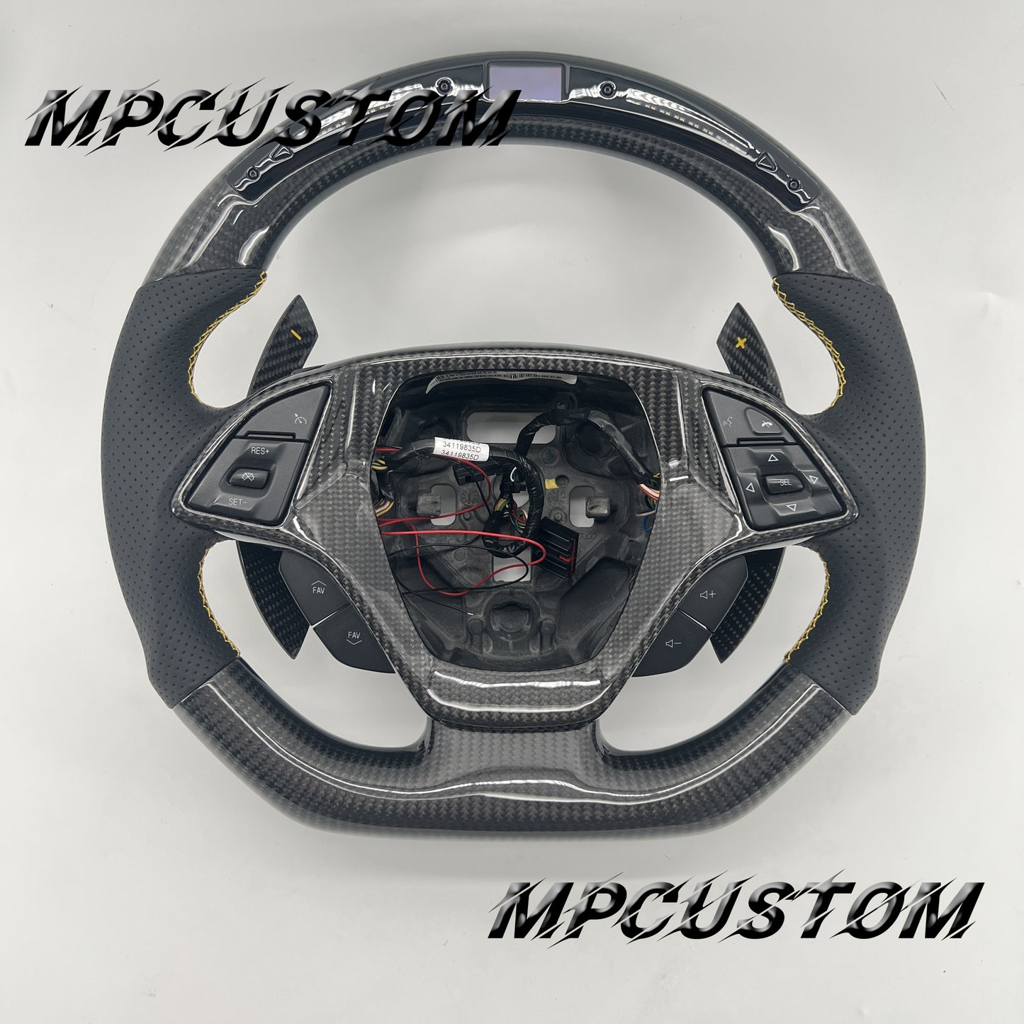 Mpcustom for Chevrolet Camaro 2016+ carbon fiber steering wheel