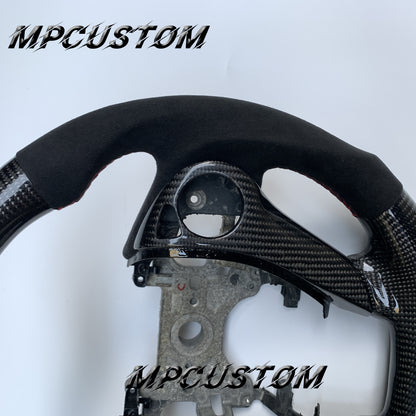 Mpcustom for Honda 9th gen Accord 2013-2017 carbon fiber steering wheel round top