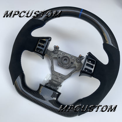 Mpcustom for Infiniti G35 2003-2006 carbon fiber steering wheel flat bottom