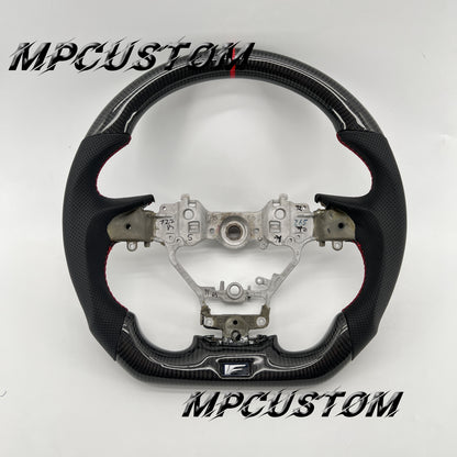 Mpcustom for Lexus GS350 2016-2018 carbon fiber steering wheel red stripe line