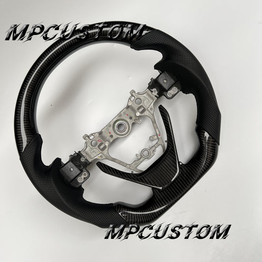 Mpcustom for Toyota Corolla 2014-2019 carbon fiber steering wheel gloss