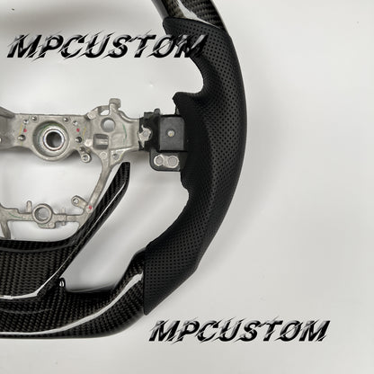 Mpcustom for Toyota Corolla 2014-2019 carbon fiber steering wheel gloss