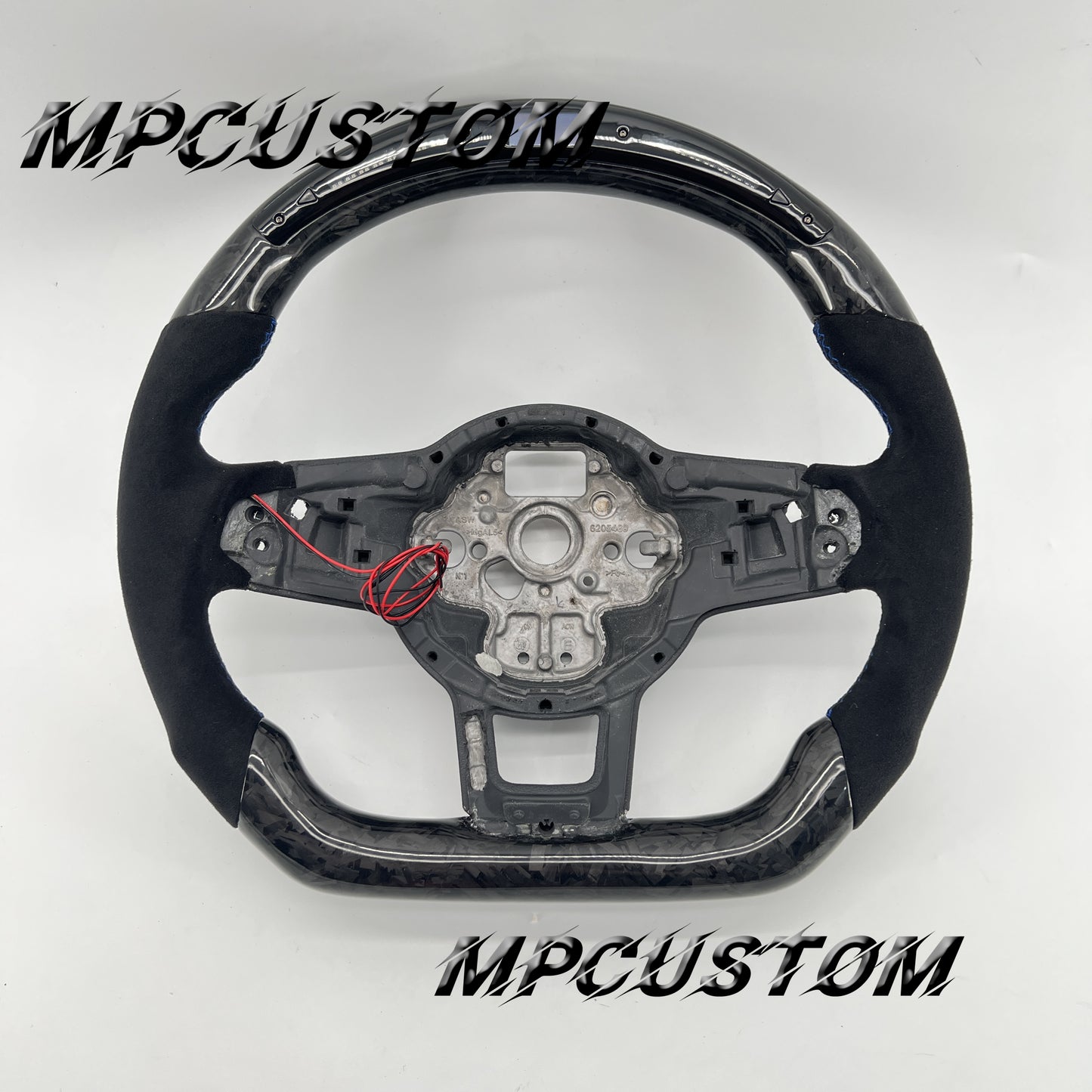 Mpcustom for Volkswagen MK7 2015-2019 carbon fiber steering wheel Alcantara