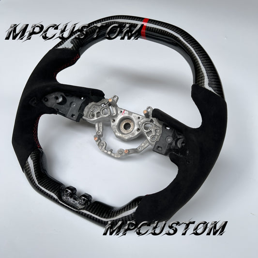 Mpcustom for Nissan GTR R35 2017+ carbon fiber steering wheel gloss
