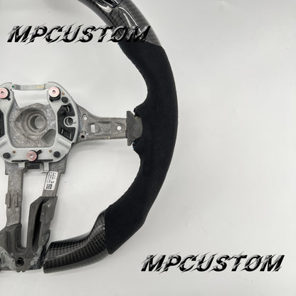 Mpcustom for BMW 3 series F30/F31/F35 carbon fiber steering wheel led