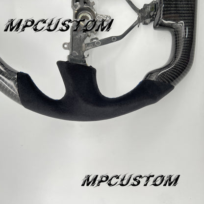 Mpcustom for Subaru wrx sti 2003-2007 carbon fiber steering wheel Alcantara