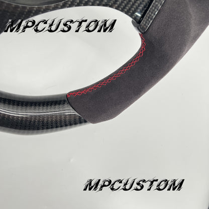 Mpcustom for Mitsubishi EVO9 carbon fiber steering wheel gloss