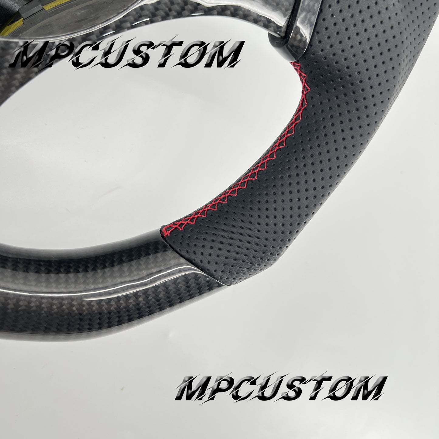 Mpcustom for Mitsubishi EVO9 carbon fiber steering wheel