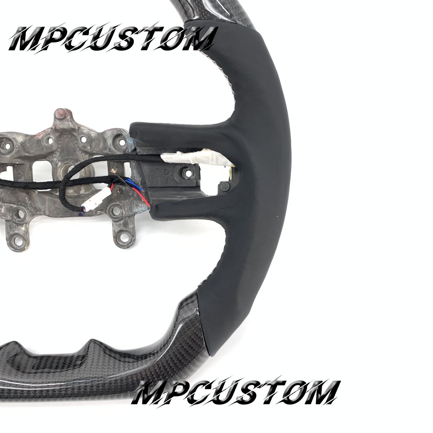 Mpcustom for Jeep Wrangler JL 2018+ carbon fiber steering wheel gloss