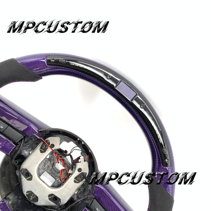 Mpcustom for Ford Mustang 2005-2008 carbon fiber steering wheel led