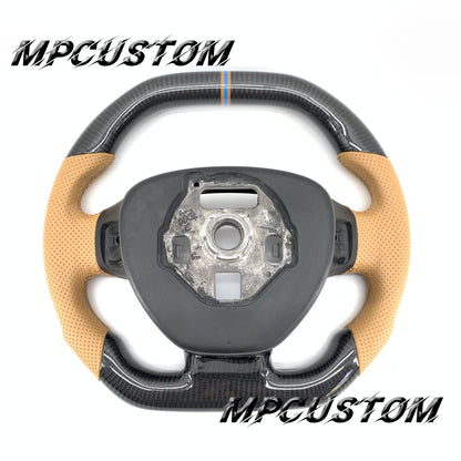 Mpcustom for Chevrolet Corvette C7 2014-2019 carbon fiber steering wheel gloss