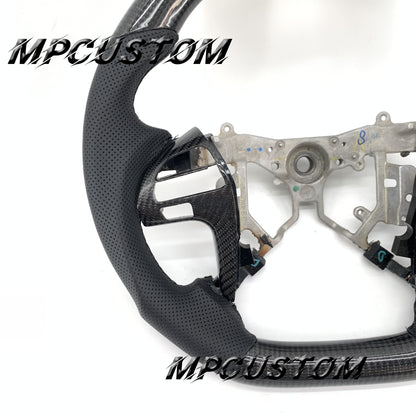 Mpcustom for Toyota Highlander 2007-2011 carbon fiber steering wheel gloss