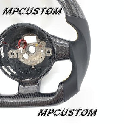 Mpcustom for Lamborghini Gallardo /LP-550 / LP-560 / LP-570 2004-2014 carbon fiber steering wheel flat bottom
