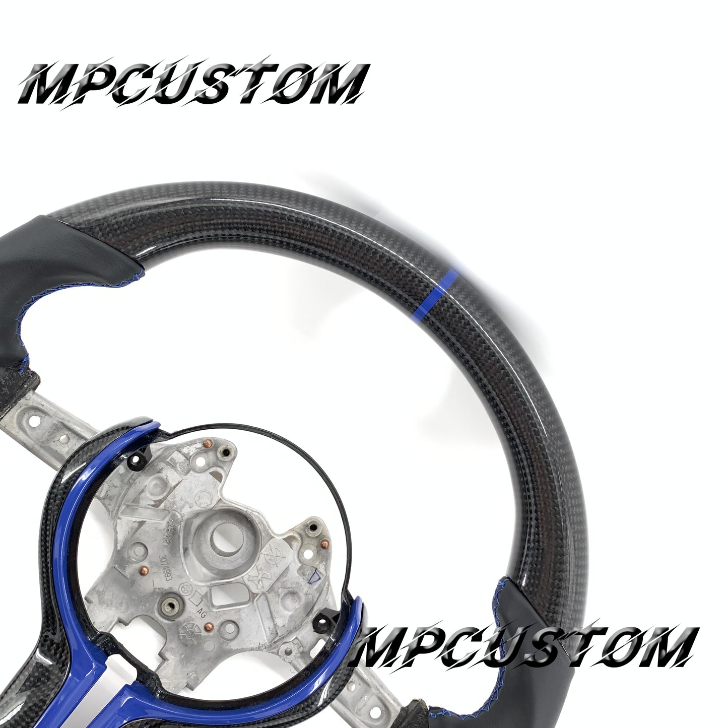Mpcustom for BMW M2 F87/M3 F80/M4 F82/F83/M5F10/F90 carbon fiber steering wheel gloss