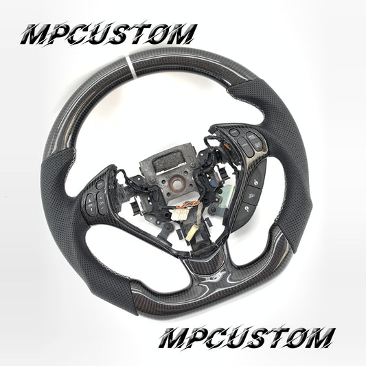 Mpcustom for Acura TL 2007-2008 carbon fiber steering wheel gloss