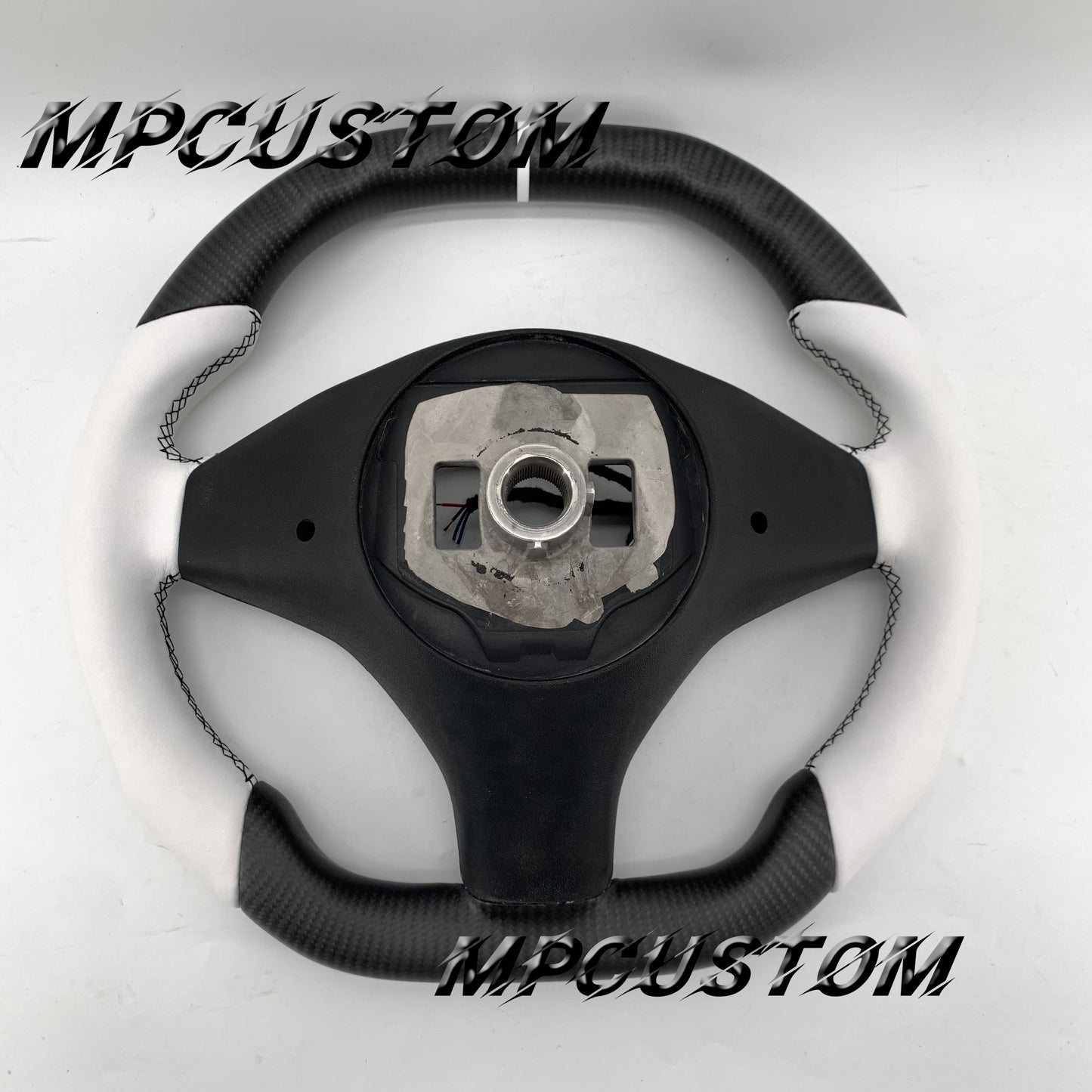 Mpcustom for Tesla model S X carbon fiber steering wheel matte